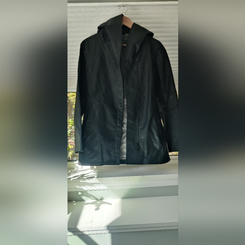 M0851 Women's Waxed Lined Rain Jacket - Picture 8 of 10